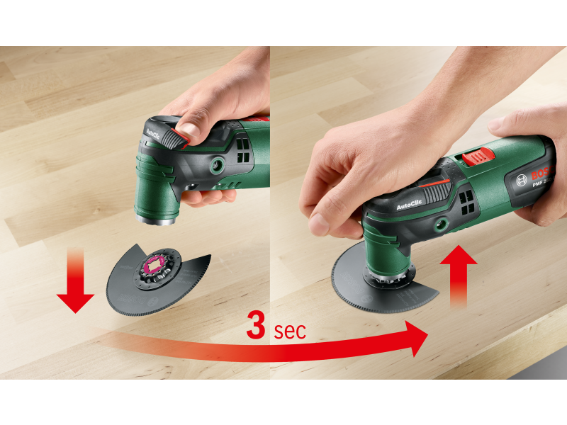 Večnamensko orodje Bosch PMF 250 CES, 250W, 2.8°, 1.2kg, 0603102100